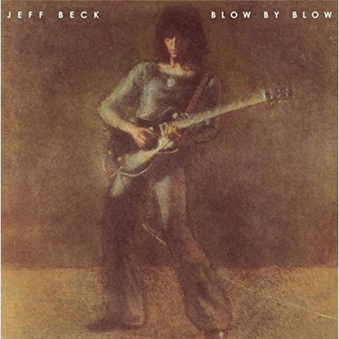 JEFF BECK - BLOW BY BLOW (LP - orange - 1975)