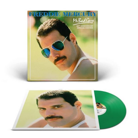 FREDDIE MERCURY - MR.BAD GUY (LP - 40TH ANN | VERDE | REM25 - 1985)
