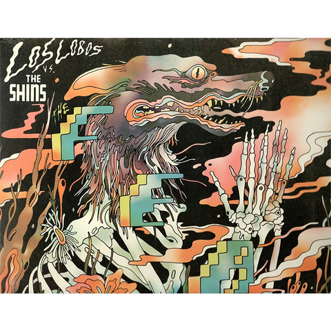 THE SHINS VS LOS LOBOS - SHINS VS LOS LOBOS  (LP - clear pink - RSD'18)