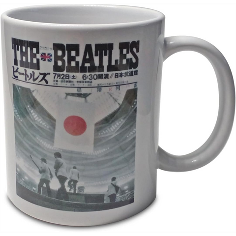 THE BEATLES - BUDOKAN HALL - TAZZA CERAMICA | BIANCA