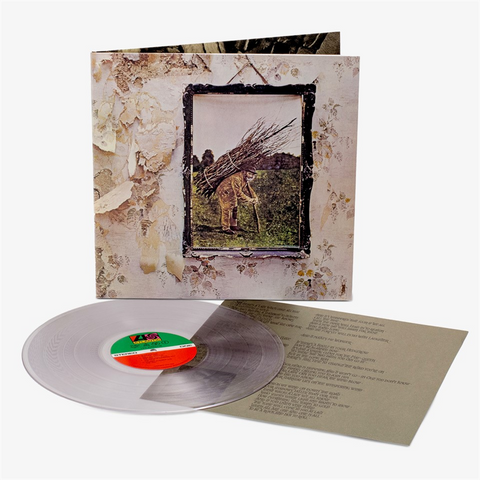 LED ZEPPELIN - LED ZEPPELIN IV (LP - CLEAR | REM23 - 1971)