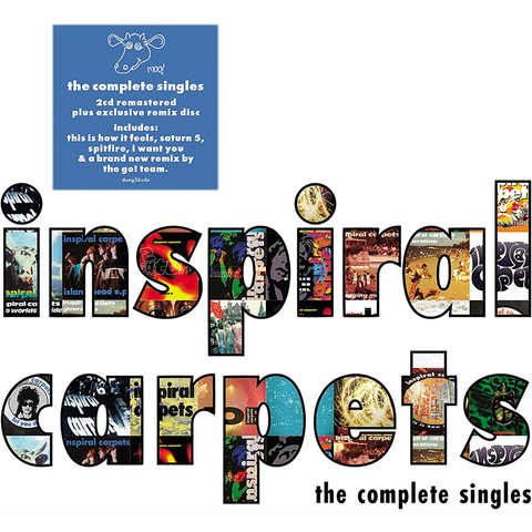 INSPIRAL CARPETS - THE COMPLETE SINGLES (2023 - COMPILATION | 3CD)