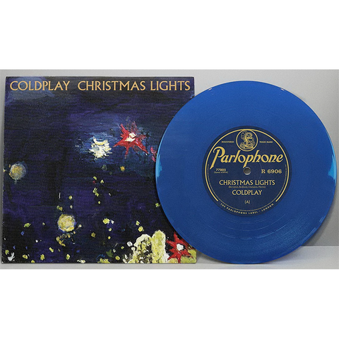 COLDPLAY - CHRISTMAS LIGHT (7'' - light blue - 2020)