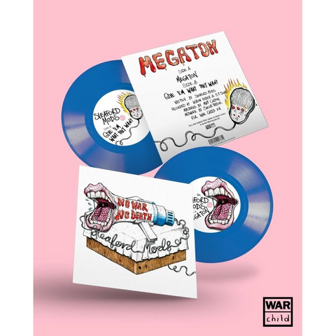 SLEAFORD MODS - MEGATON (7” - BLUE - 2025)