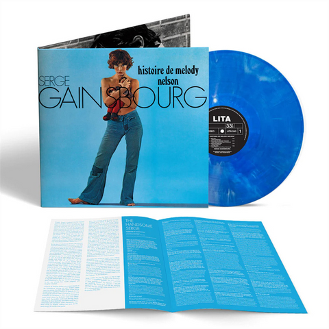 SERGE GAINSBOURG - HISTOIRE DE MELODY NELSON (LP - BLUE | USA | REM24 - 1971)