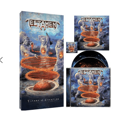 TESTAMENT - TITANS OF CREATION (2020 – cd+bluray | new ed)