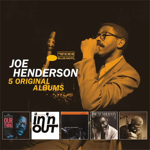 JOE HENDERSON - 5 ORIGINAL ALBUMS (5CD)