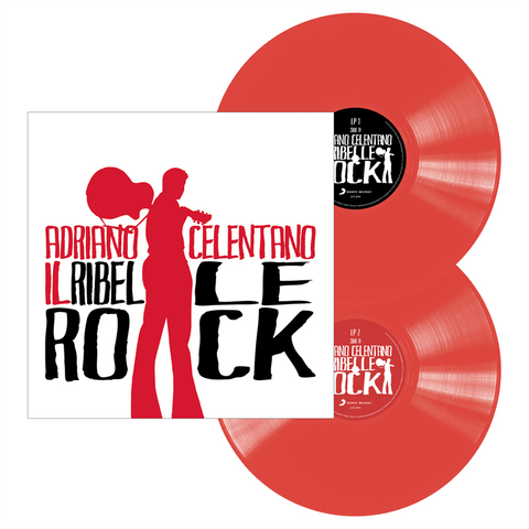 ADRIANO CELENTANO - IL RIBELLE ROCK (2LP - ROSSO | REM22 - 2010)