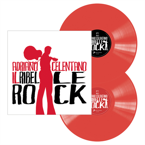 ADRIANO CELENTANO - IL RIBELLE ROCK (2LP - rosso | rem22 - 2010)