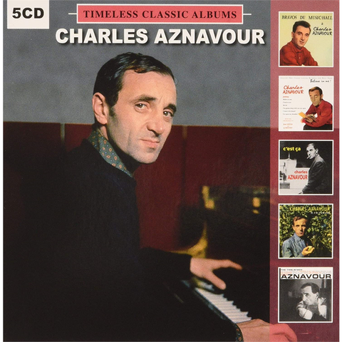CHARLES AZNAVOUR - TIMELESS CLASSIC ALBUMS (4cd)