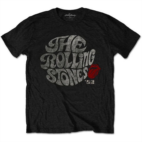 ROLLING STONES - SWIRL LOGO '82 t-shirt