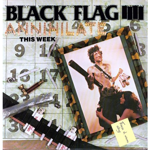 BLACK FLAG - ANNIHILATE THIS WEEK (LP - 1987)