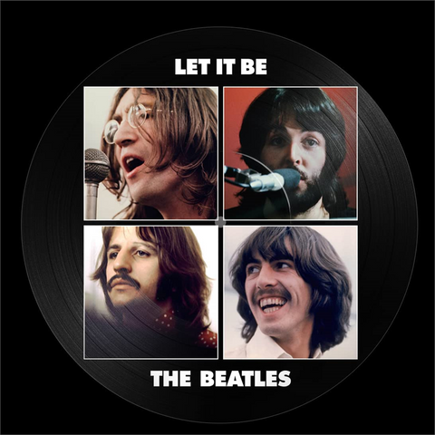 THE BEATLES - LET IT BE (LP - picture disc | special ltd | rem21 - 1970)