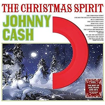 JOHNNY CASH - THE CHRISTMAS SPIRIT (LP - rosso | rem13 - 1963)