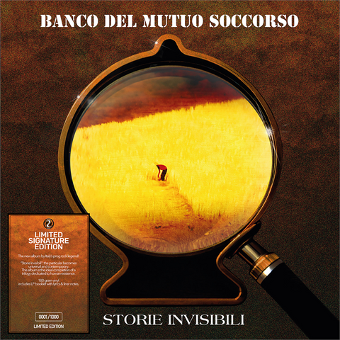 BANCO DEL MUTUO SOCCORSO - STORIE INVISIBILI (LP - GIALLO | AUTOGRAFATO | LTD NUM - 2025)