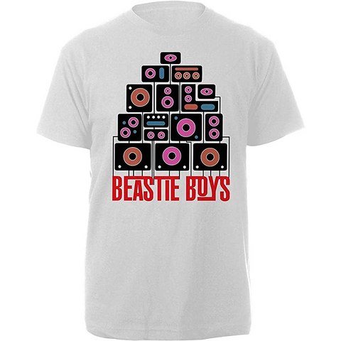 BEASTIE BOYS - TAPE - Bianco - (M) - T-Shirt