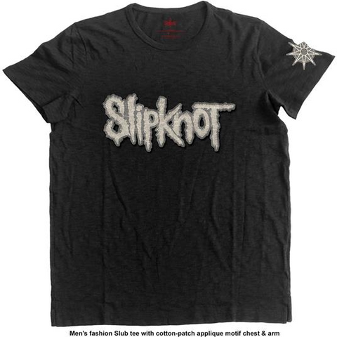 SLIPKNOT - LOGO & STAR - unisex - (M) - t-shirt