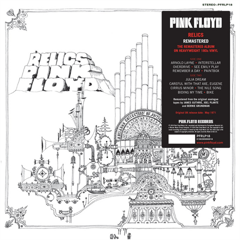 PINK FLOYD - RELICS (LP - 1971)