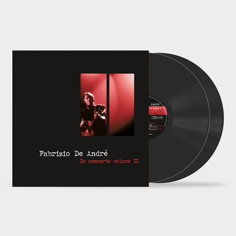 FABRIZIO DE ANDRE' - FABRIZIO DE ANDRE IN CONCERTO VOL.2 (2LP - REM24 - 2001)