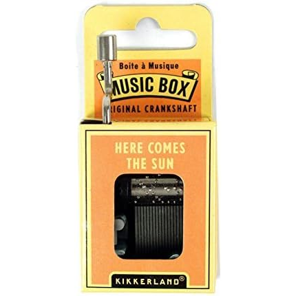 CARILLON / MUSIC BOX - CARILLON / MUSIC BOX  | HERE COMES THE SUN - METALLO | FUNZIONAMENTO MANUALE