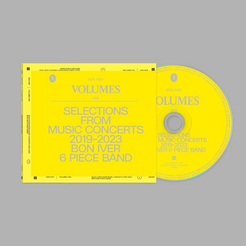 BON IVER - VOLUMES: ONE | SELECTION FROM MUSIC CONCERTS 2019-2023 BON IVER 6 PIECE BAND (2026)