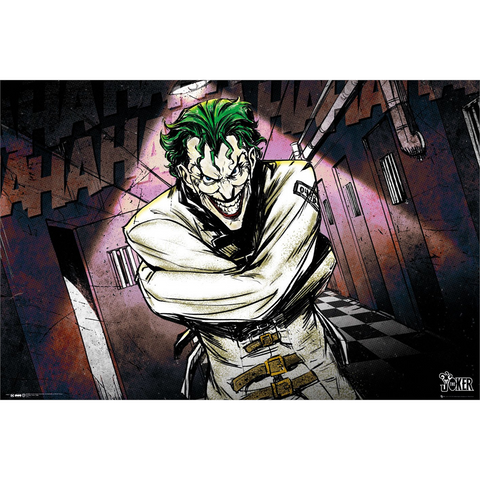 DC COMICS - JOKER - JOKER ASYLUM - 682 - POSTER
