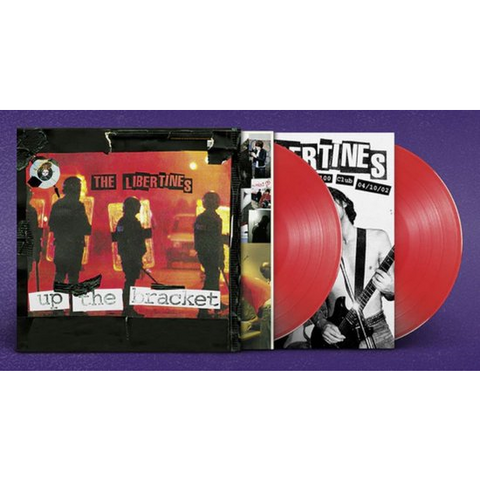 THE LIBERTINES - UP THE BRACKET (2LP – rosso | 20th ann | rem22 – 2002)