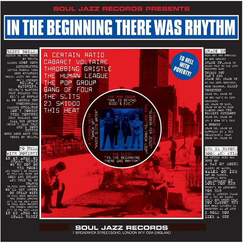 SOUL JAZZ RECORDS PRESENTS: - IN THE BEGINNING THERE WAS RHYTHM (LP - COMPILATION - 2024)