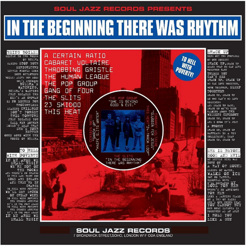 SOUL JAZZ RECORDS PRESENTS: - IN THE BEGINNING THERE WAS RHYTHM (LP - compilation - 2024)