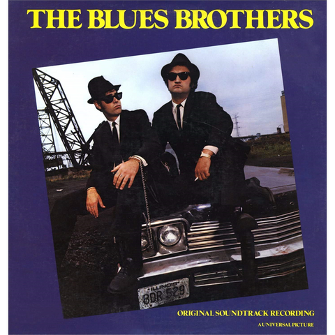 BLUES BROTHERS - SOUNDTRACK - THE BLUES BROTHERS (LP - blu - 1980)