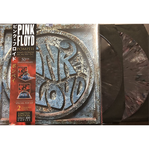 PINK FLOYD - LIVE AT POMPEII (2LP – LTD EDITION | CLRD – 2022)