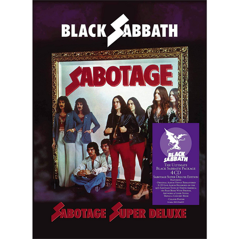 BLACK SABBATH - SABOTAGE (1975 - box 4cd | ltd - rem’21)