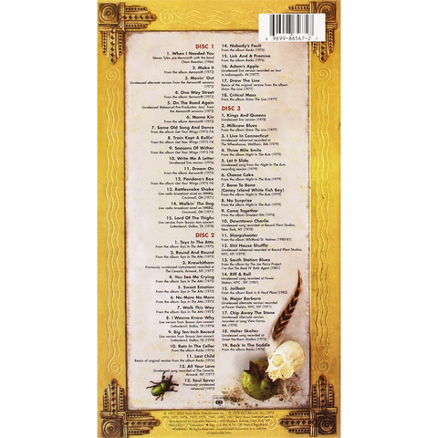 AEROSMITH - PANDORA'S BOX (1991 - LONG BOX BOOKLET STYLE | REM02)