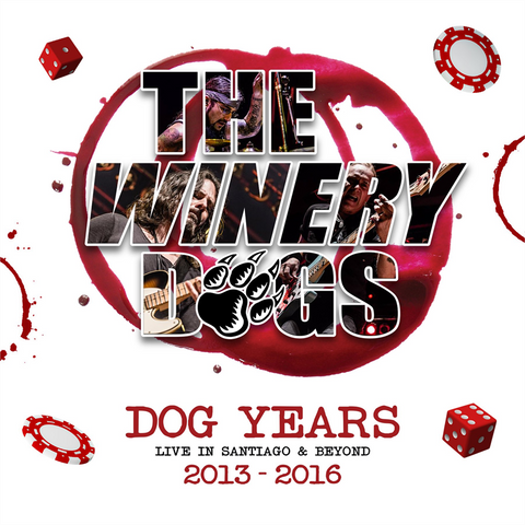 WINERY DOGS - DOG YEARS: LIVE IN SANTIAGO & BEYOND 2013-2016 (CD+BLURAY)