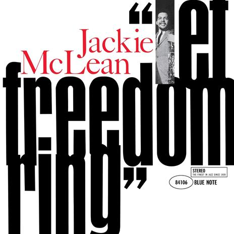 JACKIE MCLEAN - LET FREEDOM RING (LP - REM24 - 1962)