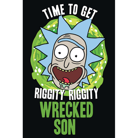 RICK AND MORTY - WRECKED SON - poster - 872 - 61x91,5cm