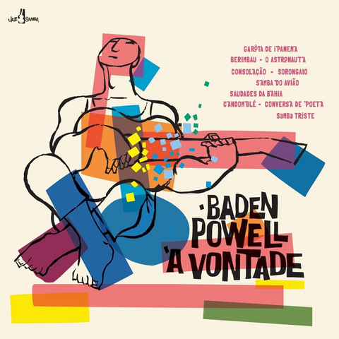 BADEN POWELL - A VONTADE (LP - 3 bonus tracks | rem23 - 1963)
