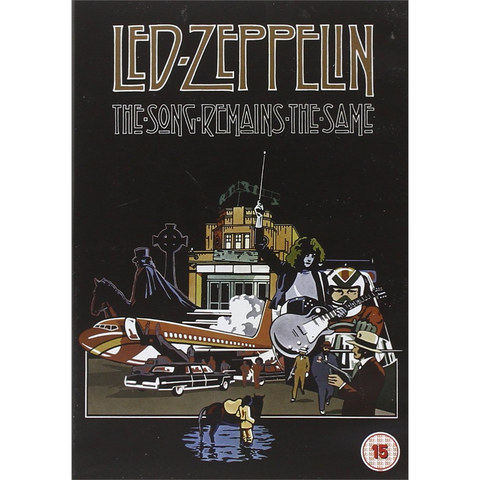 LED ZEPPELIN - THE SONG REMAINS THE SAME (DVD)