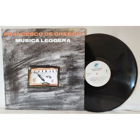 FRANCESCO DE GREGORI - MUSICA LEGGERA (LP - LTD | REM23 - 1990)