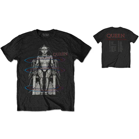 QUEEN - EUROPEAN TOUR '84 - NERO - M - T-SHIRT