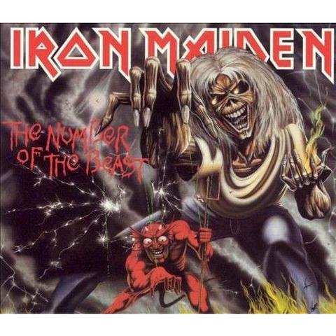 IRON MAIDEN - THE NUMBER OF THE BEAST (LP - 1982)