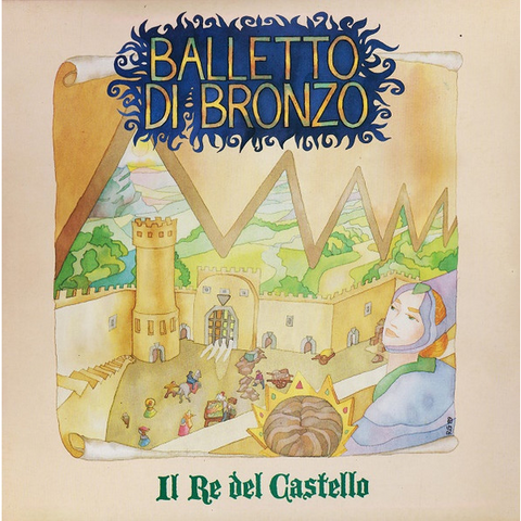 IL BALLETTO DI BRONZO - IL RE DEL CASTELLO (LP - VIOLA | RSD'22 | LTD.NUM - 1990)
