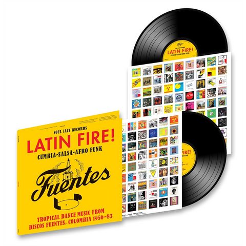 SOUL JAZZ RECORDS PRESENTS: - LATIN FIRE! CUMBIA, SALSA, AFRO FUNK: TROPICAL DANCE MUSIC (2LP - COMPILATION - 2025)