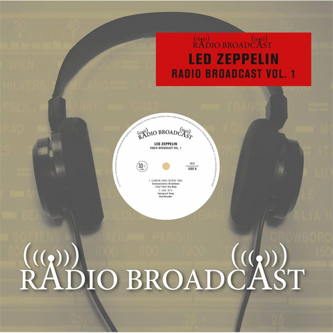 LED ZEPPELIN - RADIO BROADCAST (LP - volume 01)