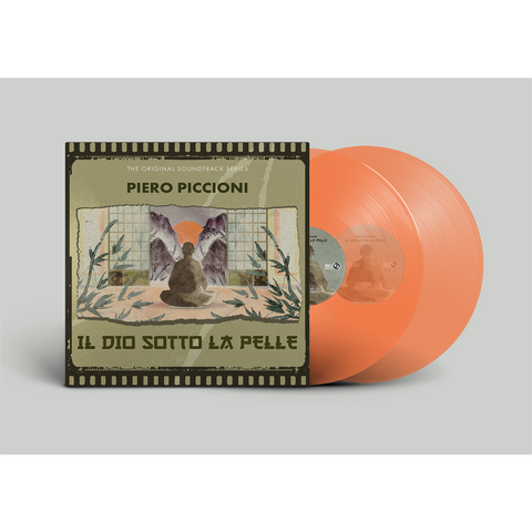 PIERO PICCIONI - SOUNDTRACK - IL DIO SOTTO LA PELLE (LP - ARANCIONE | REM25 - 1974)