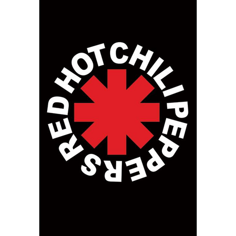 RED HOT CHILI PEPPERS - 201 - LOGO (poster)
