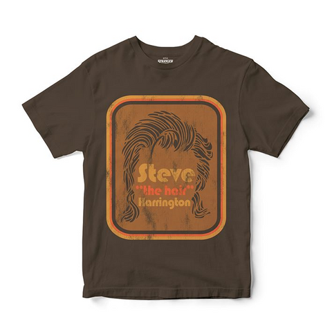 STRANGER THINGS - STEVE THE HAIR - Marrone - T-Shirt
