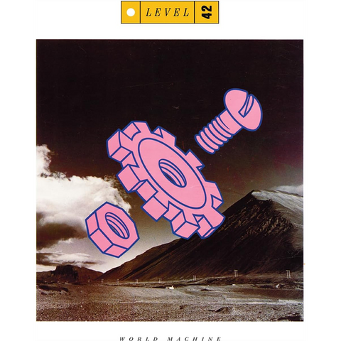 LEVEL 42 - WORLD MACHINE (LP - REM25 - 1985)