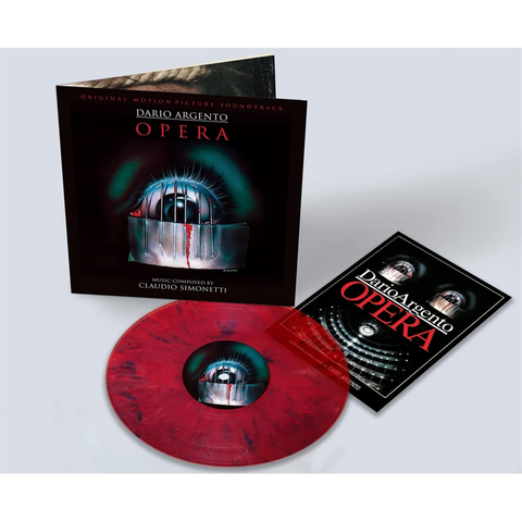 CLAUDIO SIMONETTI - OPERA - soundtrack (LP - 35th ann | rosso | rem22 - 1987)