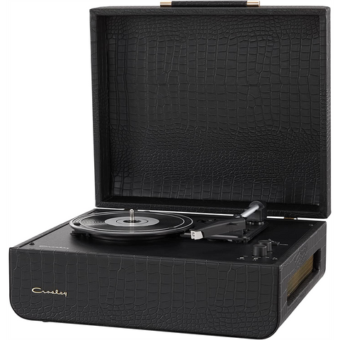 GIRADISCHI VALIGETTA CROSLEY MERCURY - COLORE BLACK CROC | BLUETOOTH IN & OUT
